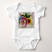 Tea Cup Floral Bouquet T-Shirt