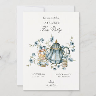 Tea cup invitation