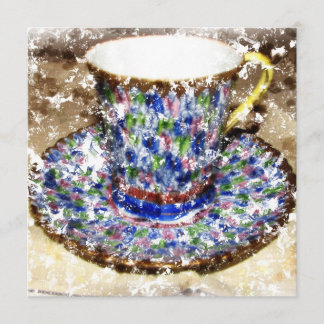Tea Cup Party Invitations
