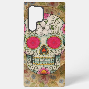 Tea Cup Sugar Skull Samsung Galaxy Case