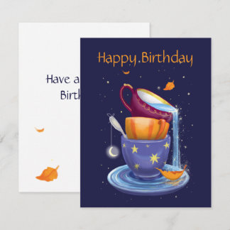 Tea cups Fall Whimsical