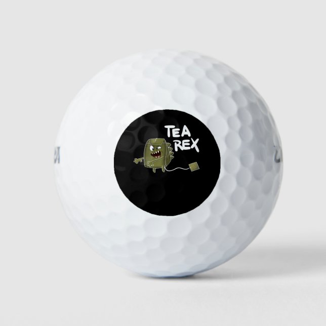 tea dinosaur golf balls (Front)