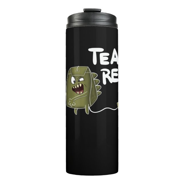 tea dinosaur thermal tumbler (Front)