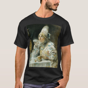 Tea Drinking by Konstantin Makovsky 1914 T-Shirt