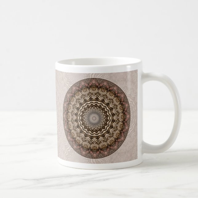 Tea Dyed Mandala • Mug (Right)