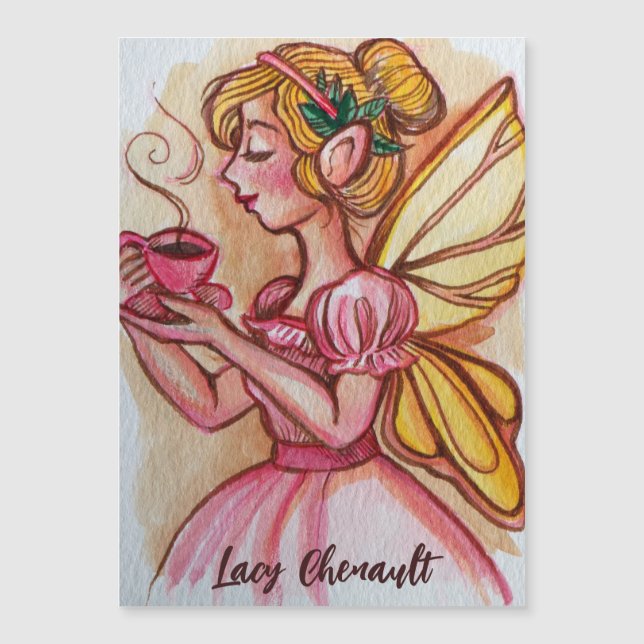 Tea Fairy                                          Magnetic Invitation (Front)