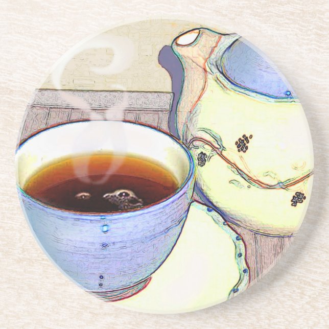 Tea for One Coaster (Front)