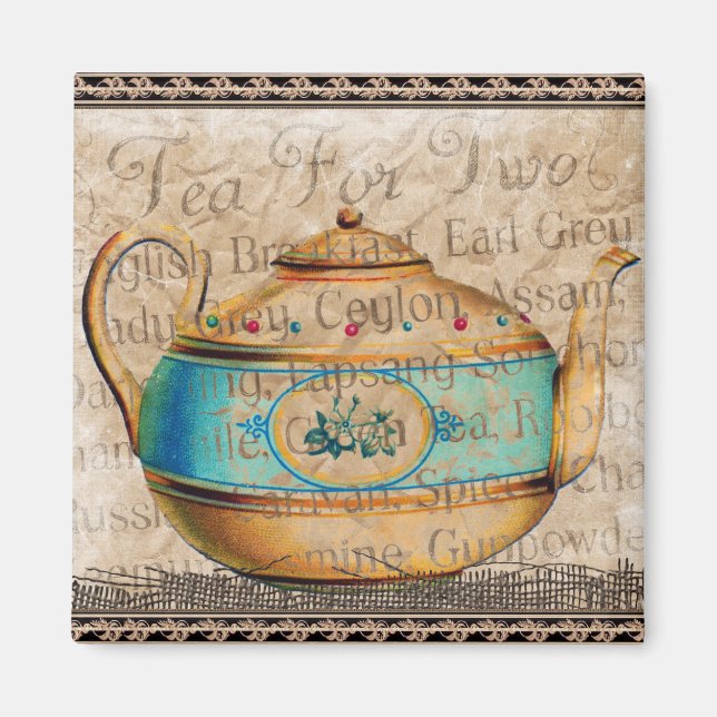 Tea For Two Magnet (Front)