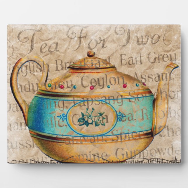 Tea For Two Plaque (Front)