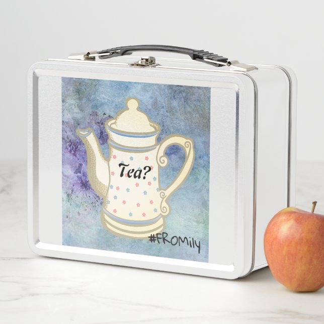 Tea? #FROMily Fandom Liu Diner Metal Lunchbox (In Situ)