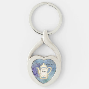 Tea? #FROMily From Fandom Liu Diner Design Key Ring