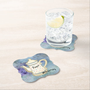 Tea? #FROMily From Fandom Liu Diner Design Paper Coaster