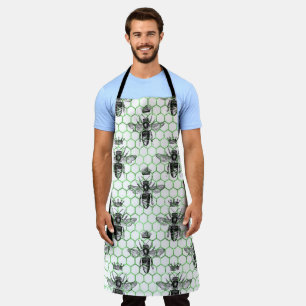 Tea Garden Bee Series Design 25 Apron