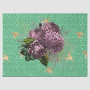Tea Garden Bee Series Design 36 Tissue Paper