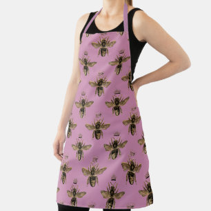 Tea Garden Bee Series Design 4 Apron