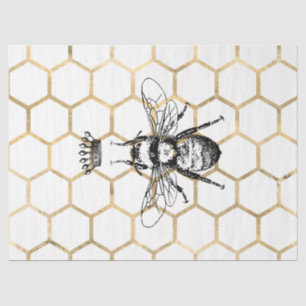 Tea Garden Bee Series Design 55 Tissue Paper
