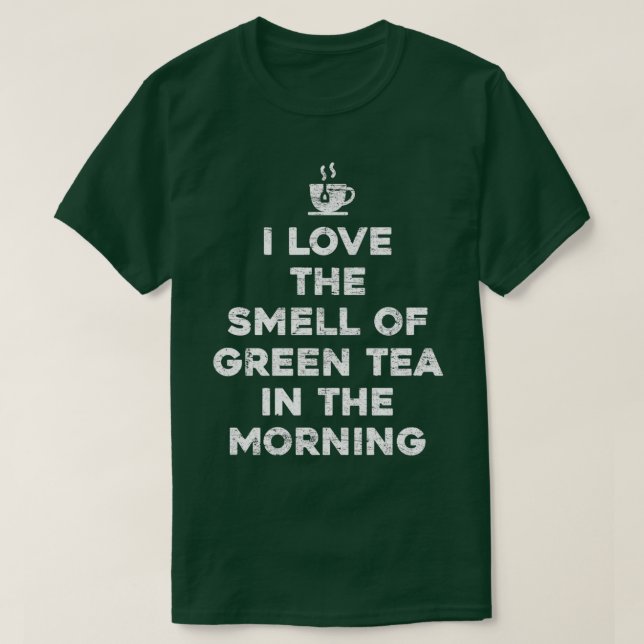 Tea Gift Green Tea T-Shirt (Design Front)