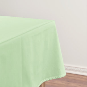 Tea Green Solid Colour   Classic   Elegant  Tablecloth