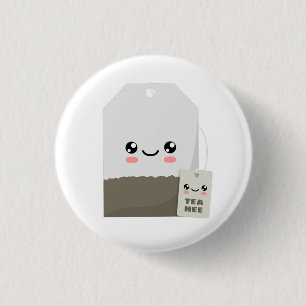 Tea Hee 3 Cm Round Badge