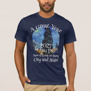 Tea HG FV LF Brunch Lunch Patio Garden 2027 Party  T-Shirt