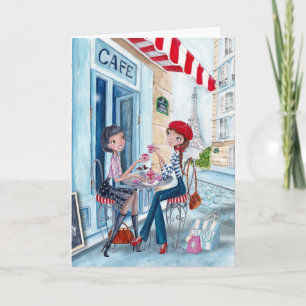 Tea in Paris - greeting cards