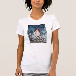 Tea in the Parlor steampunk mermaid t-shirt