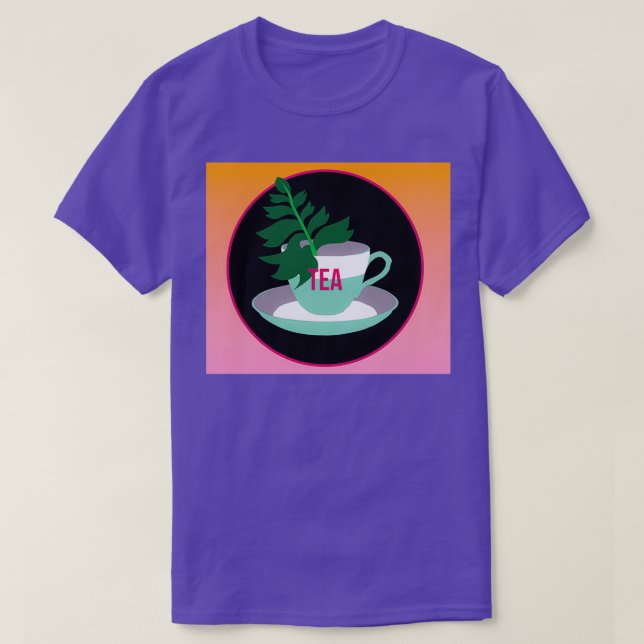 Tea Is The Word T-Shirt (Design Front)