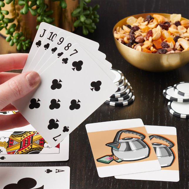 Tea Kettle with Tea Bag Playing Cards (Creator Uploaded)