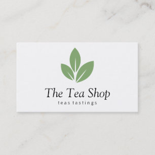 Tea Leaf Business Card