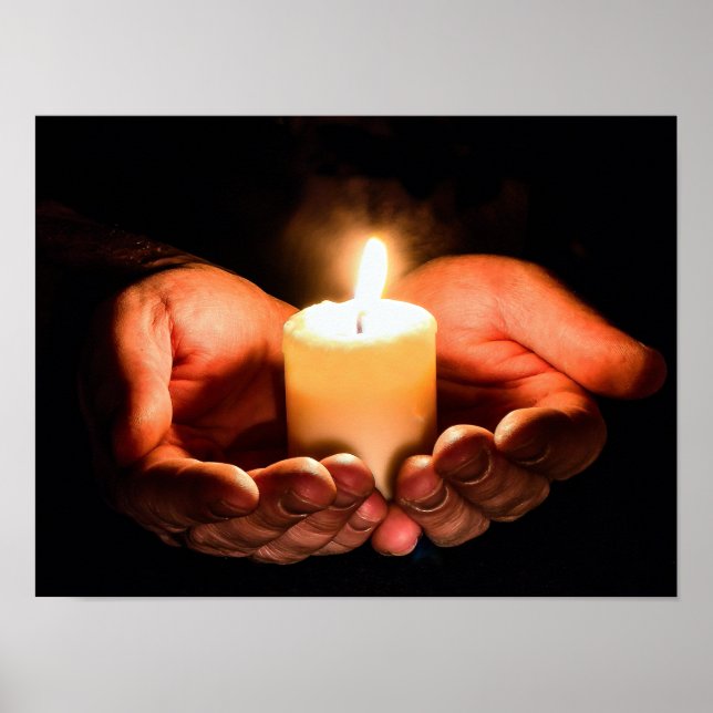 Tea Light Holiday Poster (Front)