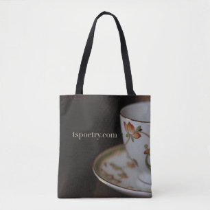 Tea on Chocolate Tote - tspoetry.com Bag