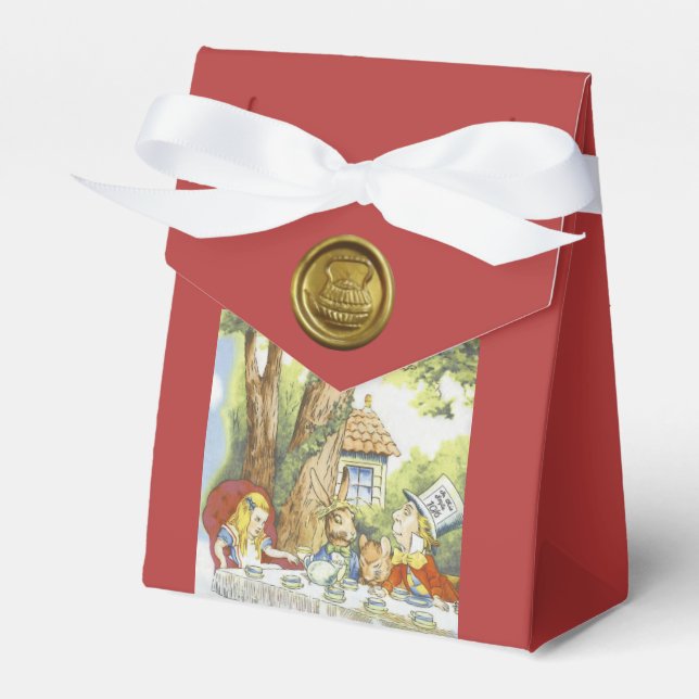 Tea Party 1 Favour Box (Front Side)