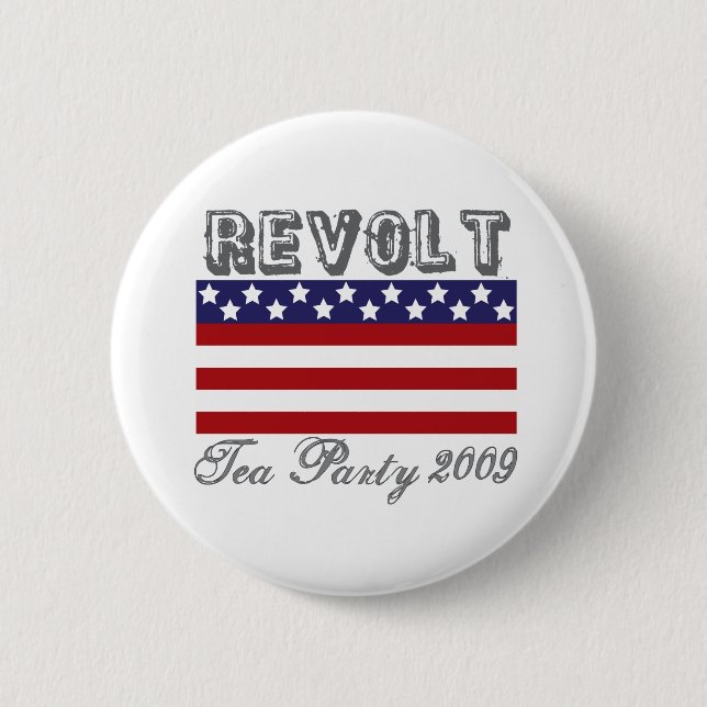 tea party 2009 6 cm round badge (Front)