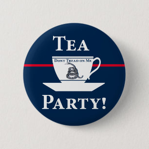 Tea Party! 6 Cm Round Badge