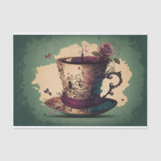 Tea Party Alice in wonderland mad hatter Tissue Paper