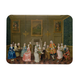 Tea Party at Lord Harrington's House, St. James's Magnet