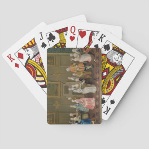 Tea Party at Lord Harrington's House, St. James's Playing Cards