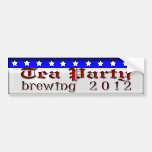 Tea Party Brewing Bumper Sticker