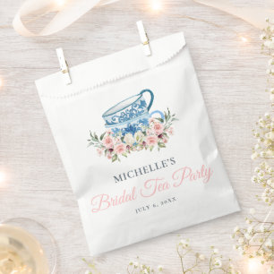 Tea Party Bridal Shower Favour Bag