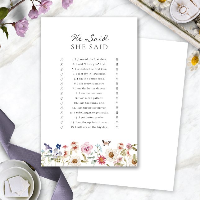 Tea Party Bridal Shower Game (Tea Party Bridal Shower Game by Painted Paperie
)