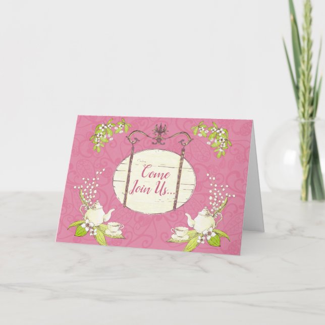 Tea Party Card (Front)