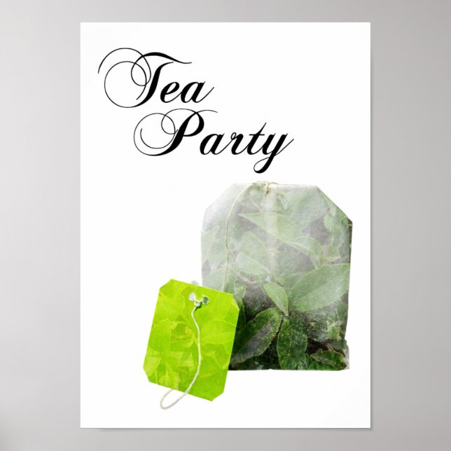 tea party double exposure poster (Front)