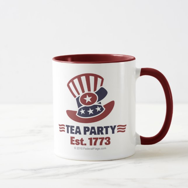 Tea Party Established in 1773 Mug (Right)