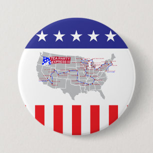 Tea Party Express III 7.5 Cm Round Badge