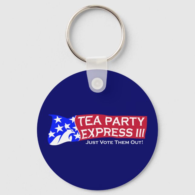 Tea Party Express III Key Ring (Front)