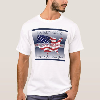 Tea Party Express Tee Shirt for Men