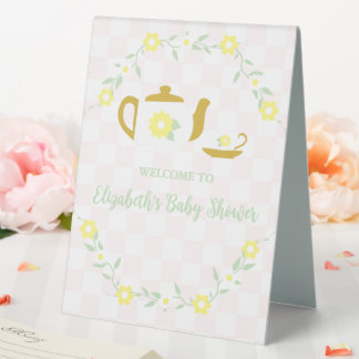 Tea Party Floral Baby Shower
