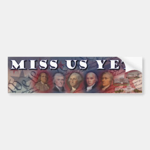 Tea Party - Founding Fathers Bumper Sticker