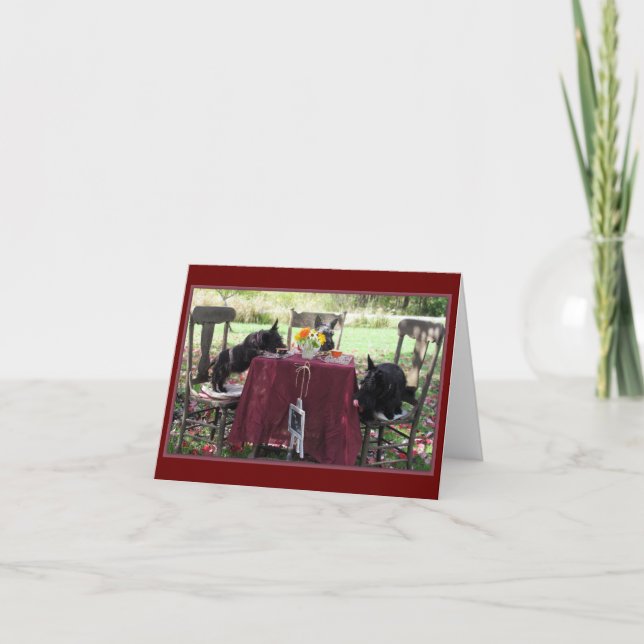 Tea Party Fun Note Card (Front)