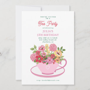 Tea Party Invitation